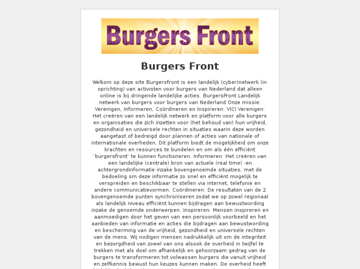 www.burgersfront.org