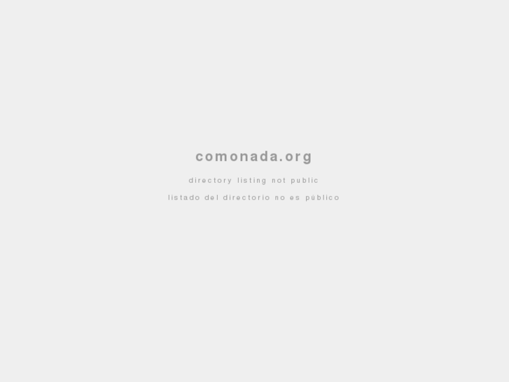 www.comonada.org