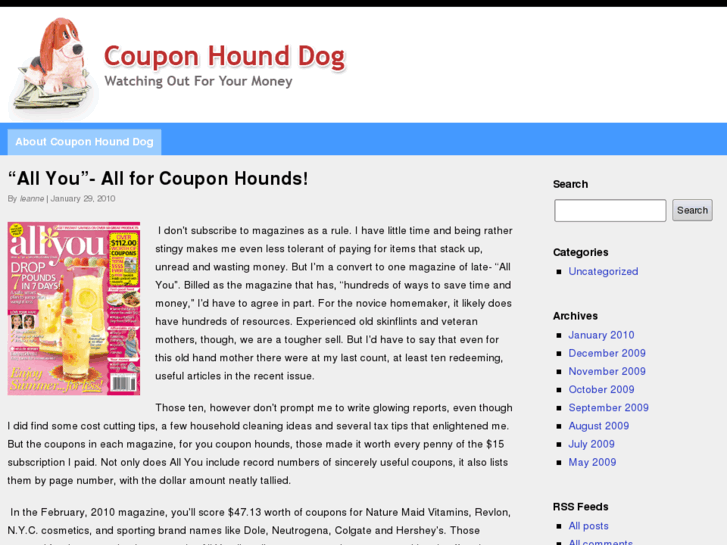 www.couponhounddog.com