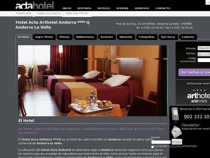 www.hotel-arthotelandorra.com