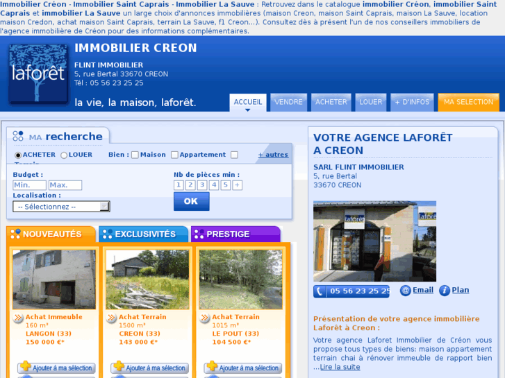 www.laforet-immobilier-creon.com