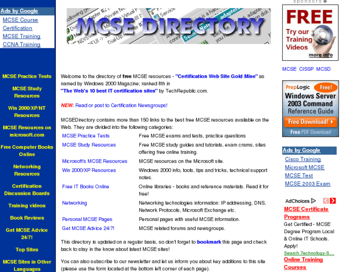 www.mcsedirectory.com