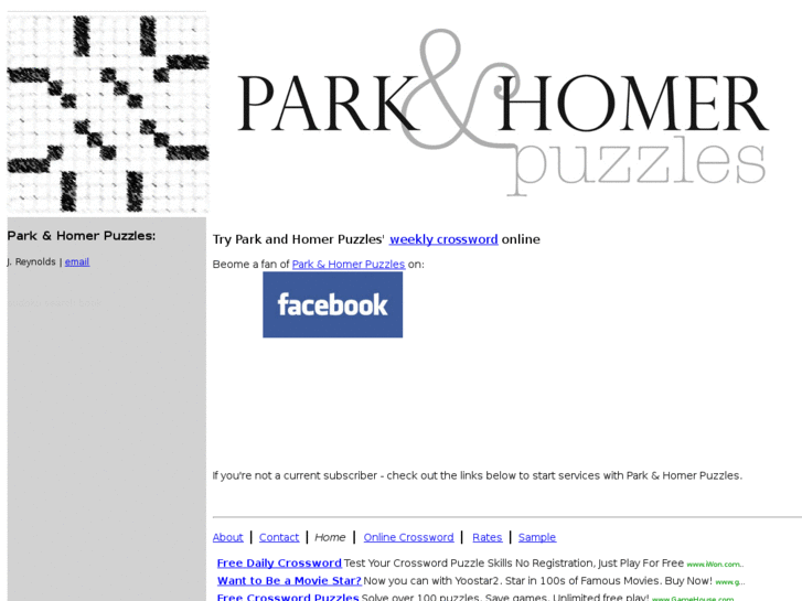 www.parkandhomerpuzzles.com