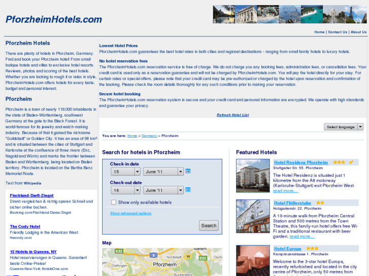 www.pforzheimhotels.com