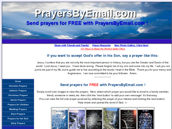 www.prayersbyemail.com