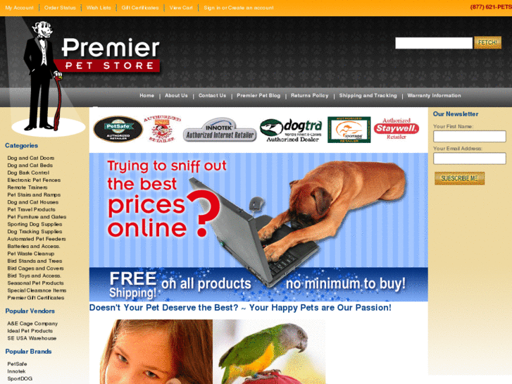 www.premier-pet-store.com