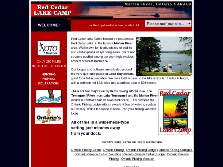 www.redcedarlakecamp.com