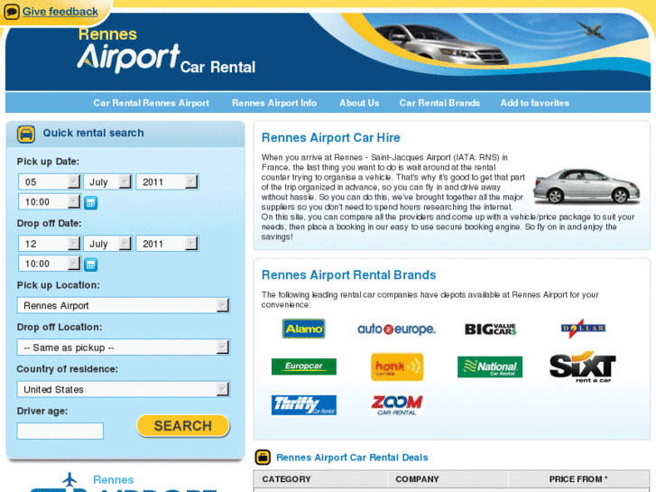 www.rennesairportcarhire.net