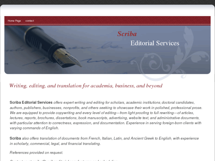 www.scribaeditorial.com