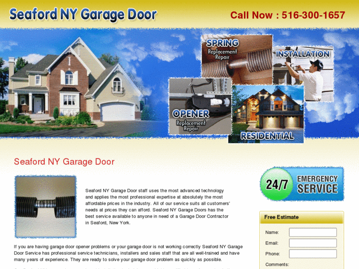 www.seafordnygaragedoor.com