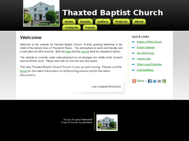 www.thaxtedbaptistchurch.com