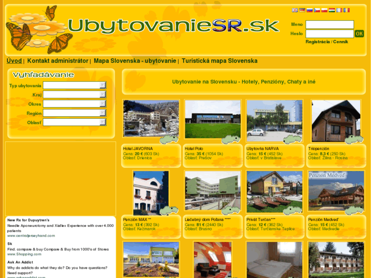 www.ubytovaniesr.sk