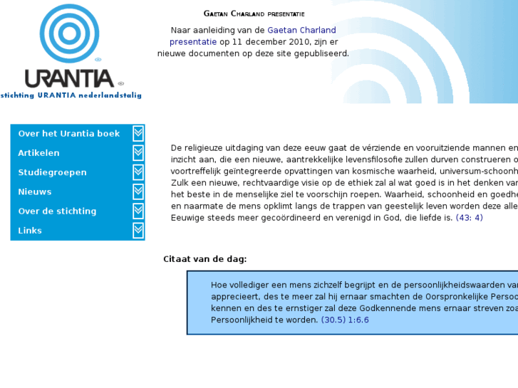 www.urantia.nl