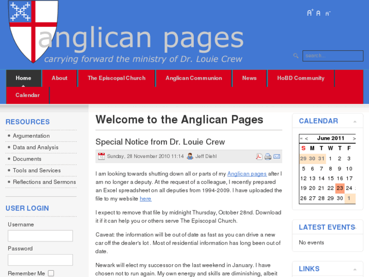 www.anglicanpages.com