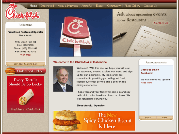 www.ballentinechickfila.com