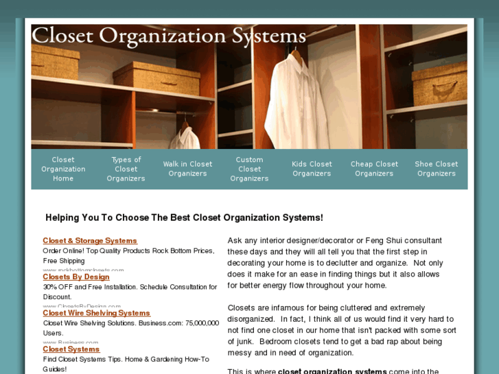 www.closet-organization-systems.com