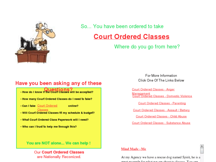 www.courtorderedclassonline.com