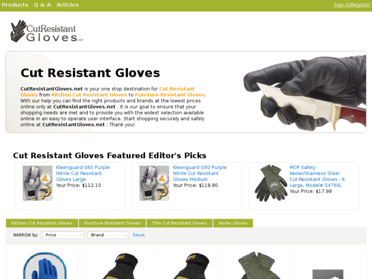 www.cutresistantgloves.net