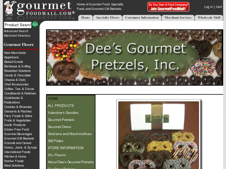 www.deesgourmetpretzels.com