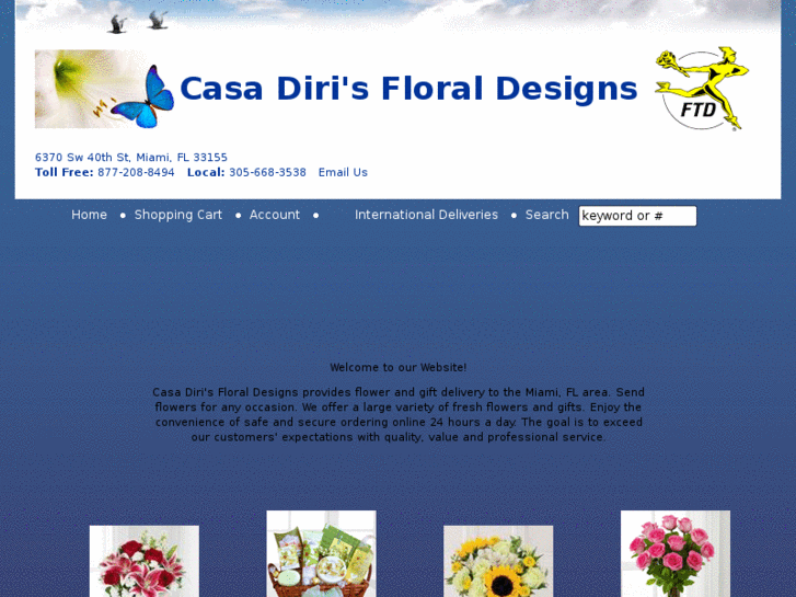 www.dirisflowers.com