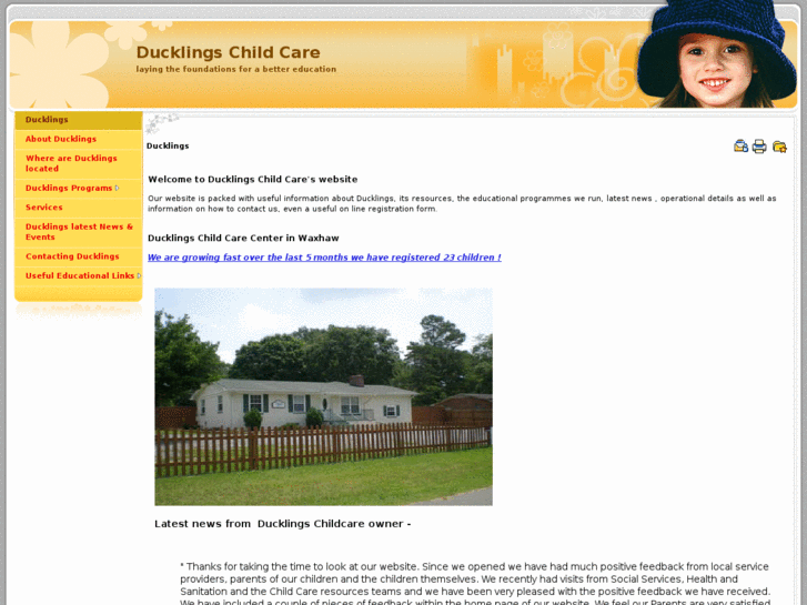 www.ducklingschildcare.com