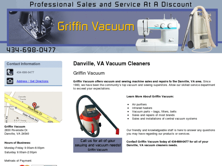 www.griffinsvacuumsewing.com