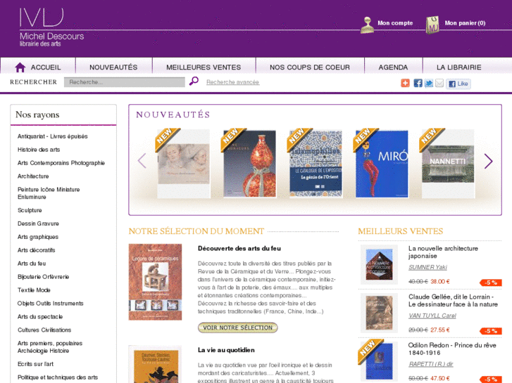 www.librairie-descours.com