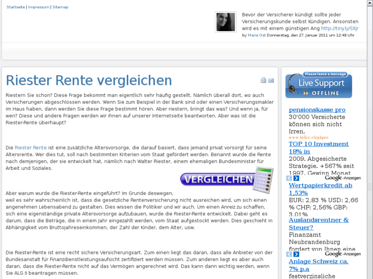 www.riester-rente-vergleichen.biz