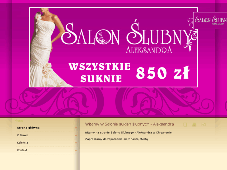 www.suknieslubnealeksandra.pl