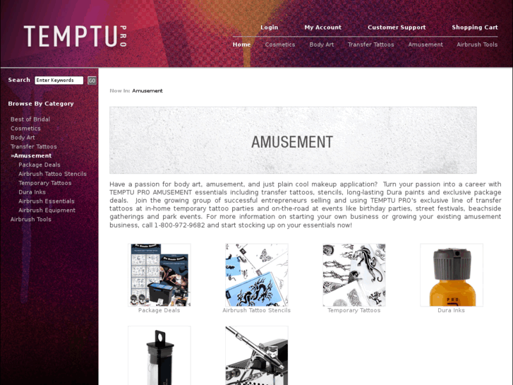 www.temptuamusement.com