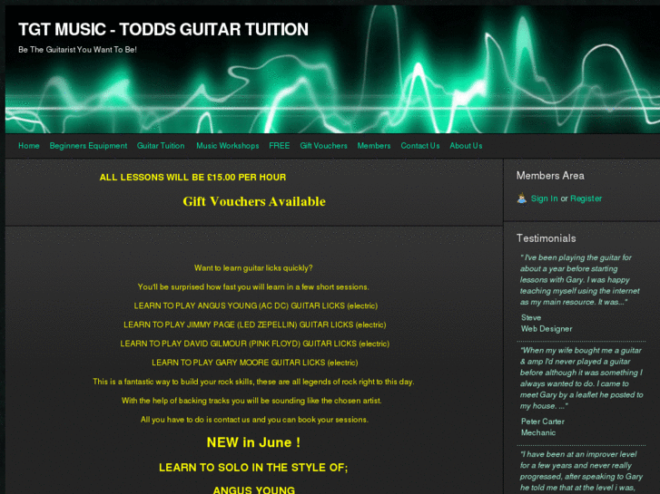 www.toddsguitartuition.com