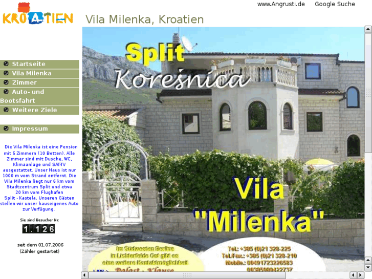 www.vila-milenka.com