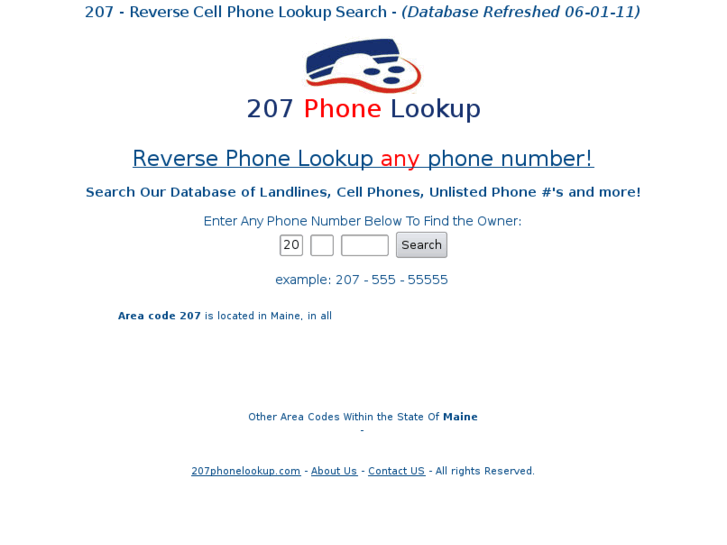 www.207phonelookup.com