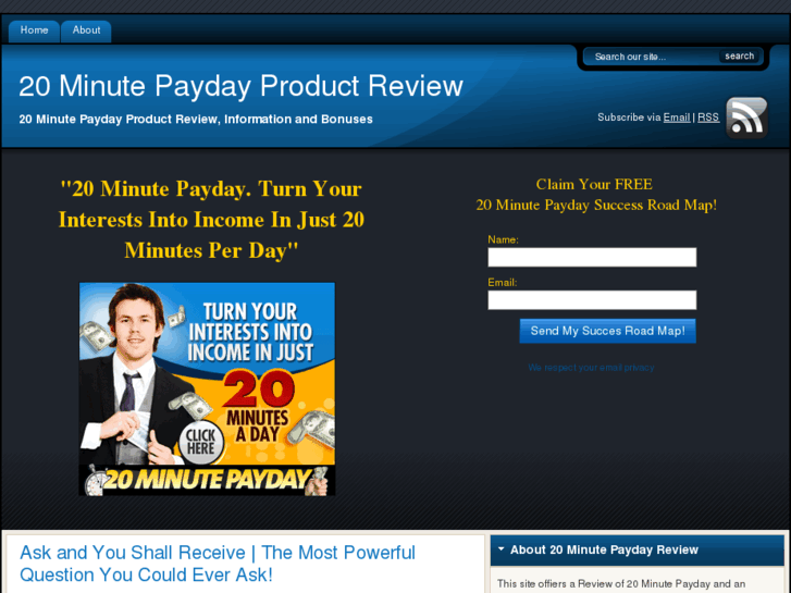 www.20minutepayday.info