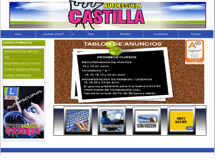 www.autoescuelacastilla.es