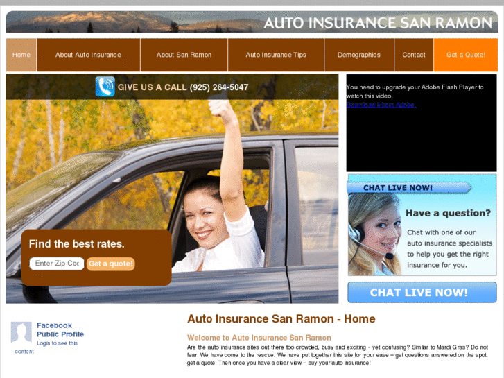 www.autoinsurancesanramon.com