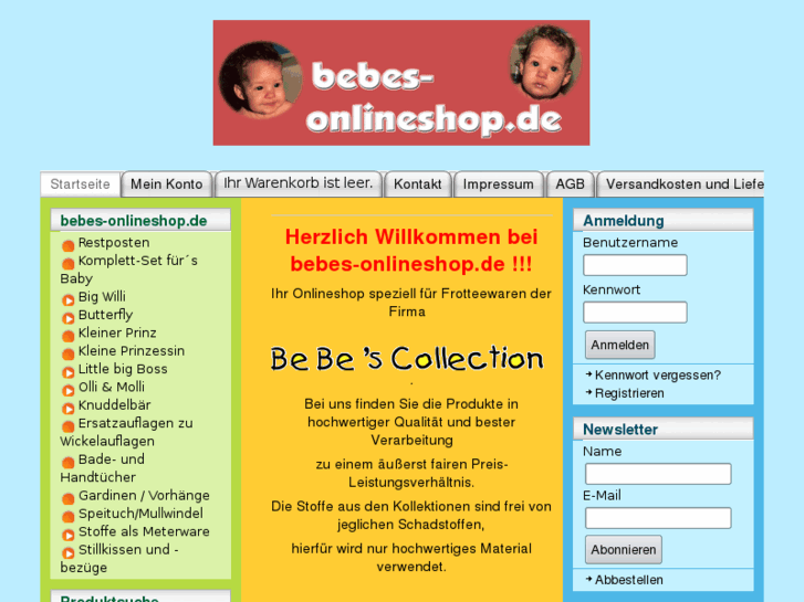 www.bebes-onlineshop.com