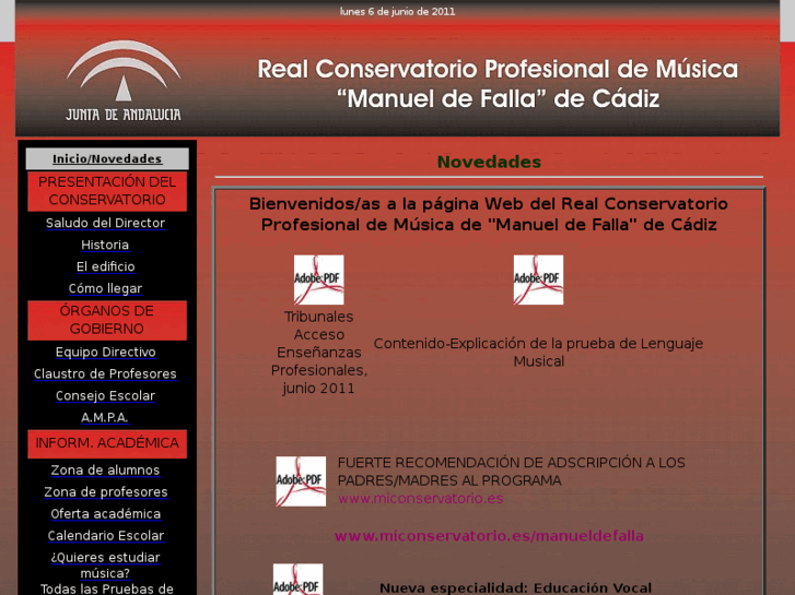 www.conservatoriomanueldefalla.es