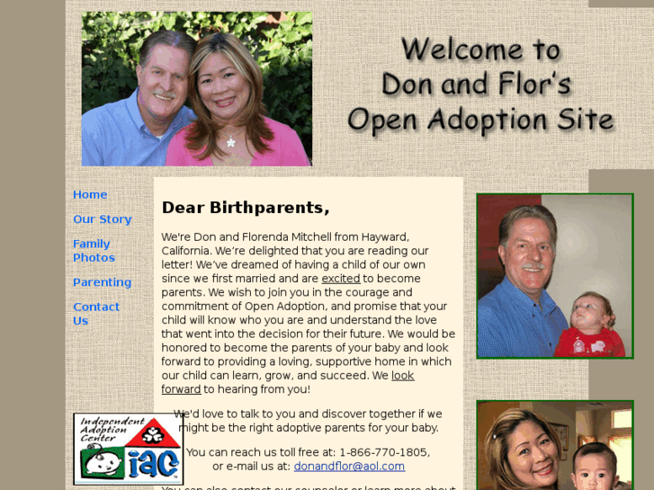 www.donandfloradoption.com