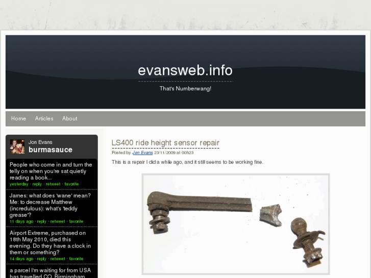 www.evansweb.info