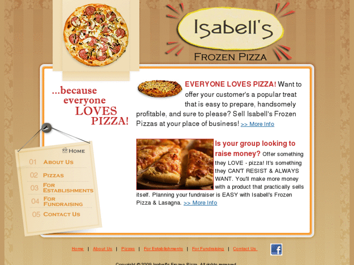 www.isabellsfrozenpizza.com