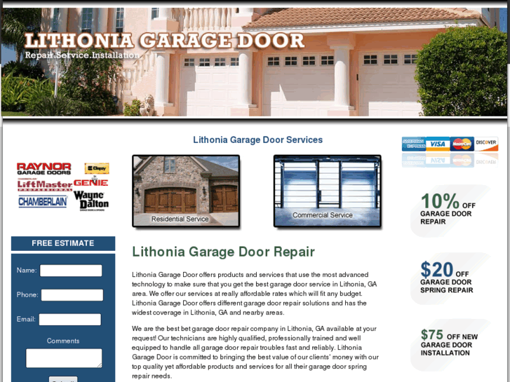www.lithoniagaragedoor.com