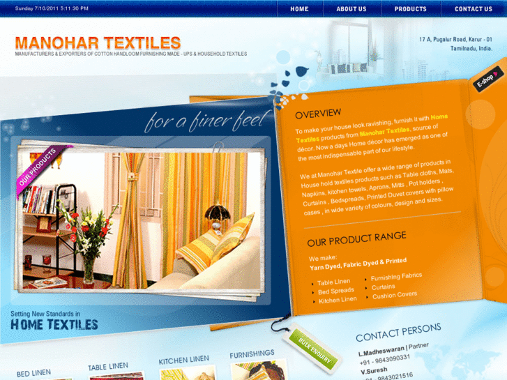 www.manohartextiles.com