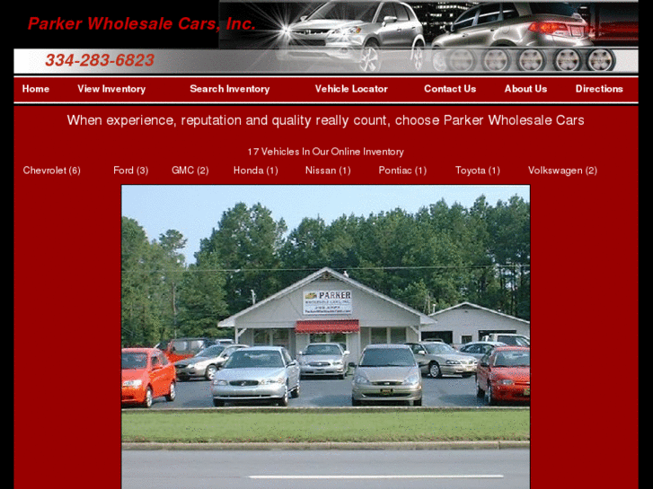 www.parkerwholesalecars.com