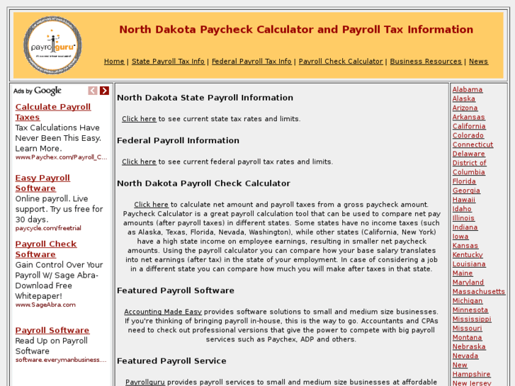 www.payrollnorthdakota.com