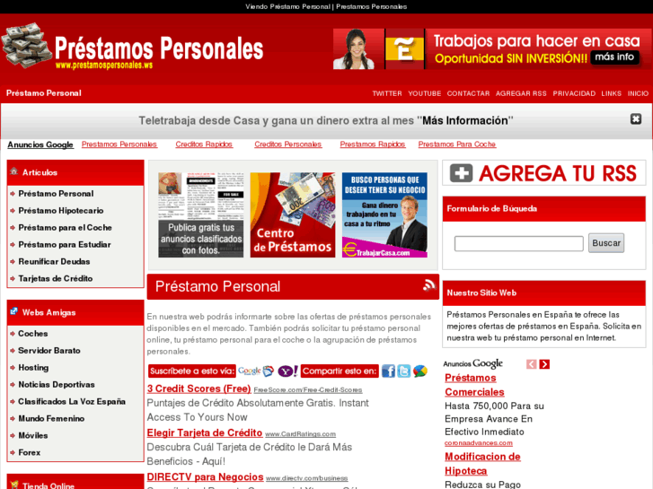 www.prestamospersonales.ws