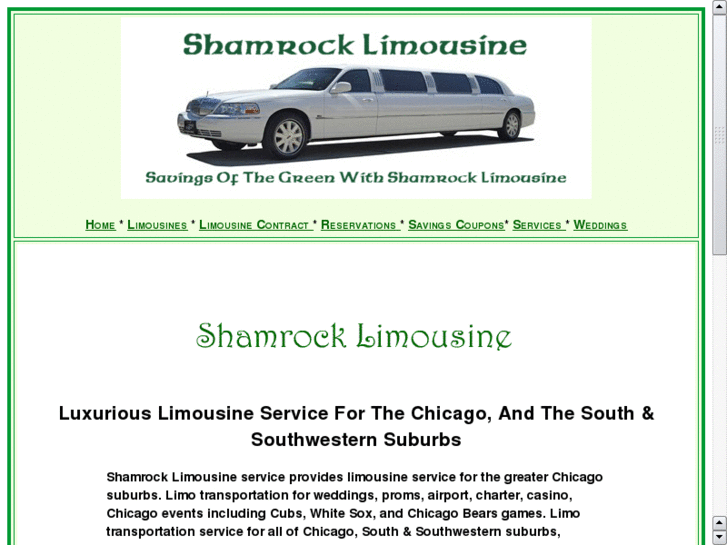 www.shamrocklimousines.com