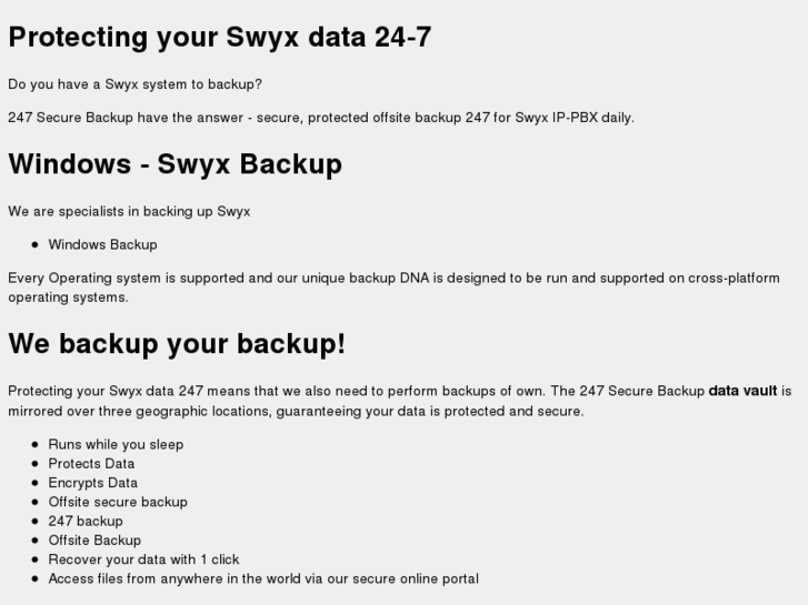 www.swyx247securebackup.com