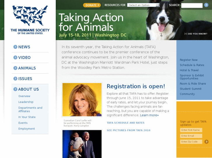 www.takingactionforanimals.com