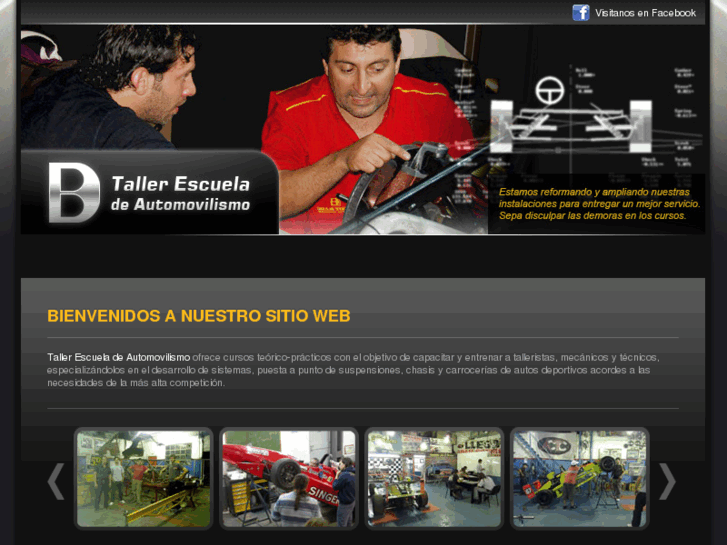 www.tallerescueladeautomovilismo.com